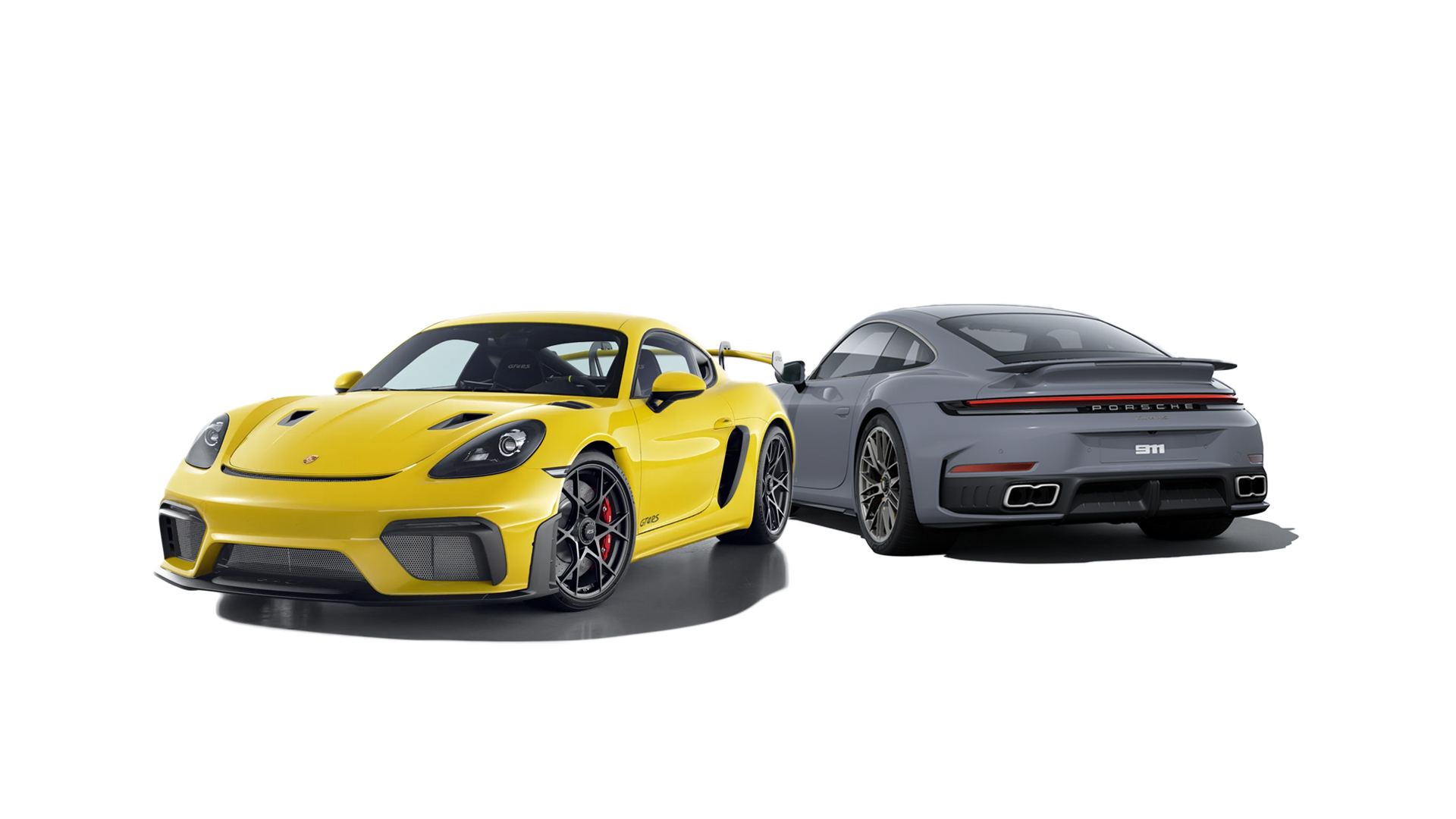 718CaymanGT4RS vs. 911TurboS