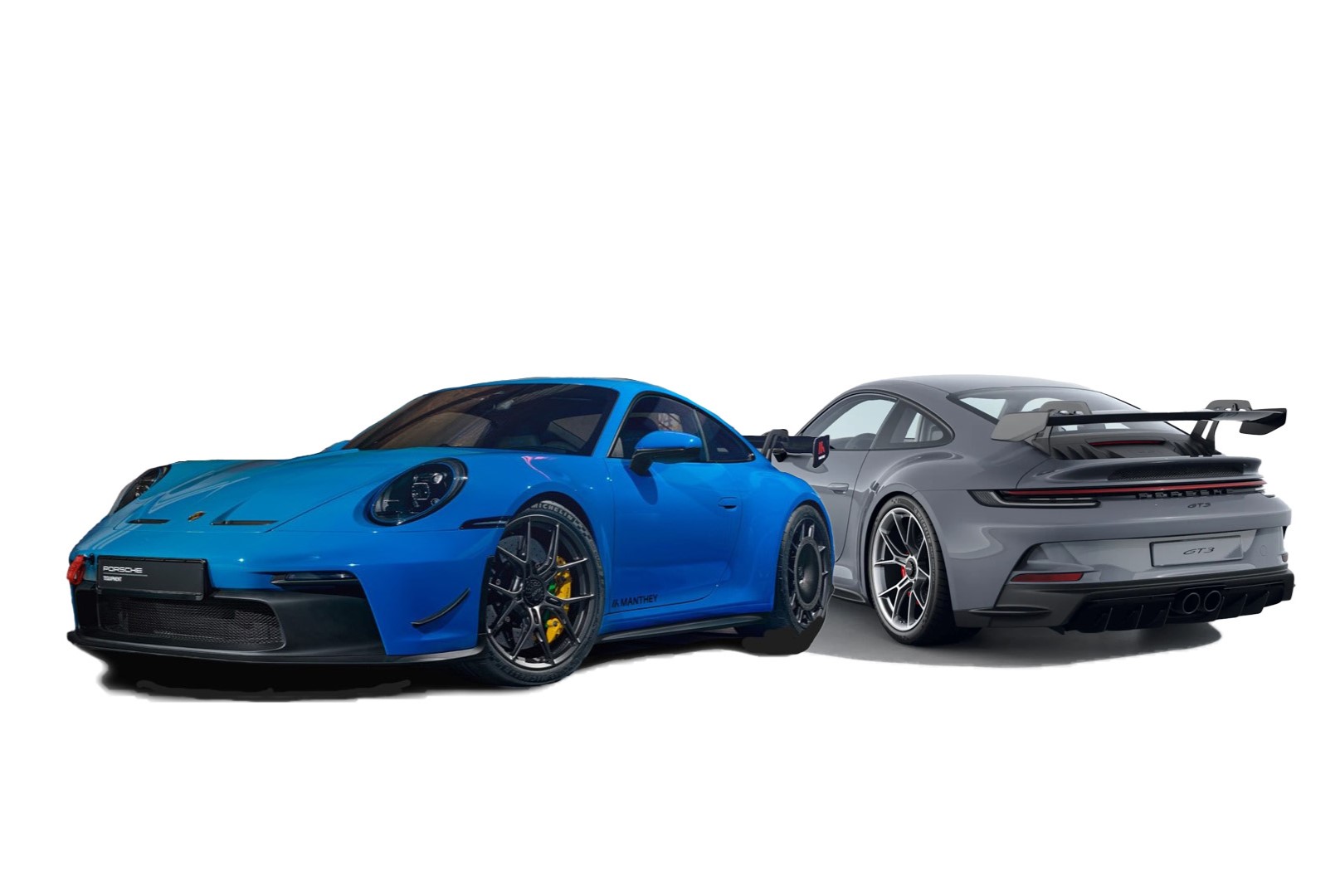 911 GT3 Manthey vs. 911 GT3