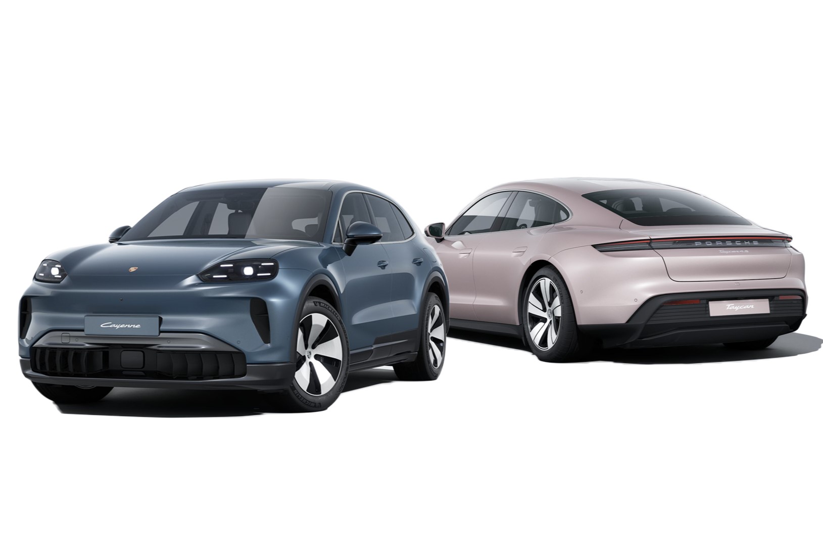 Cayenne Electric vs. Taycan 4S