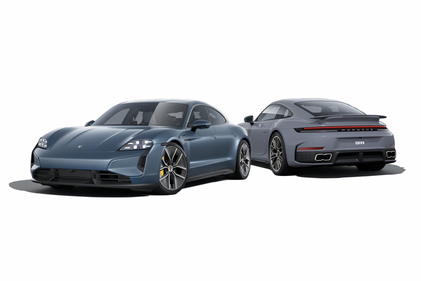 911 Turbo S vs. Taycan Turbo S